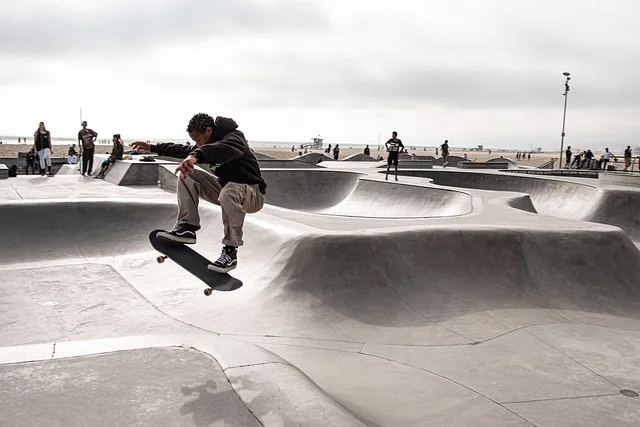 Skateboarding