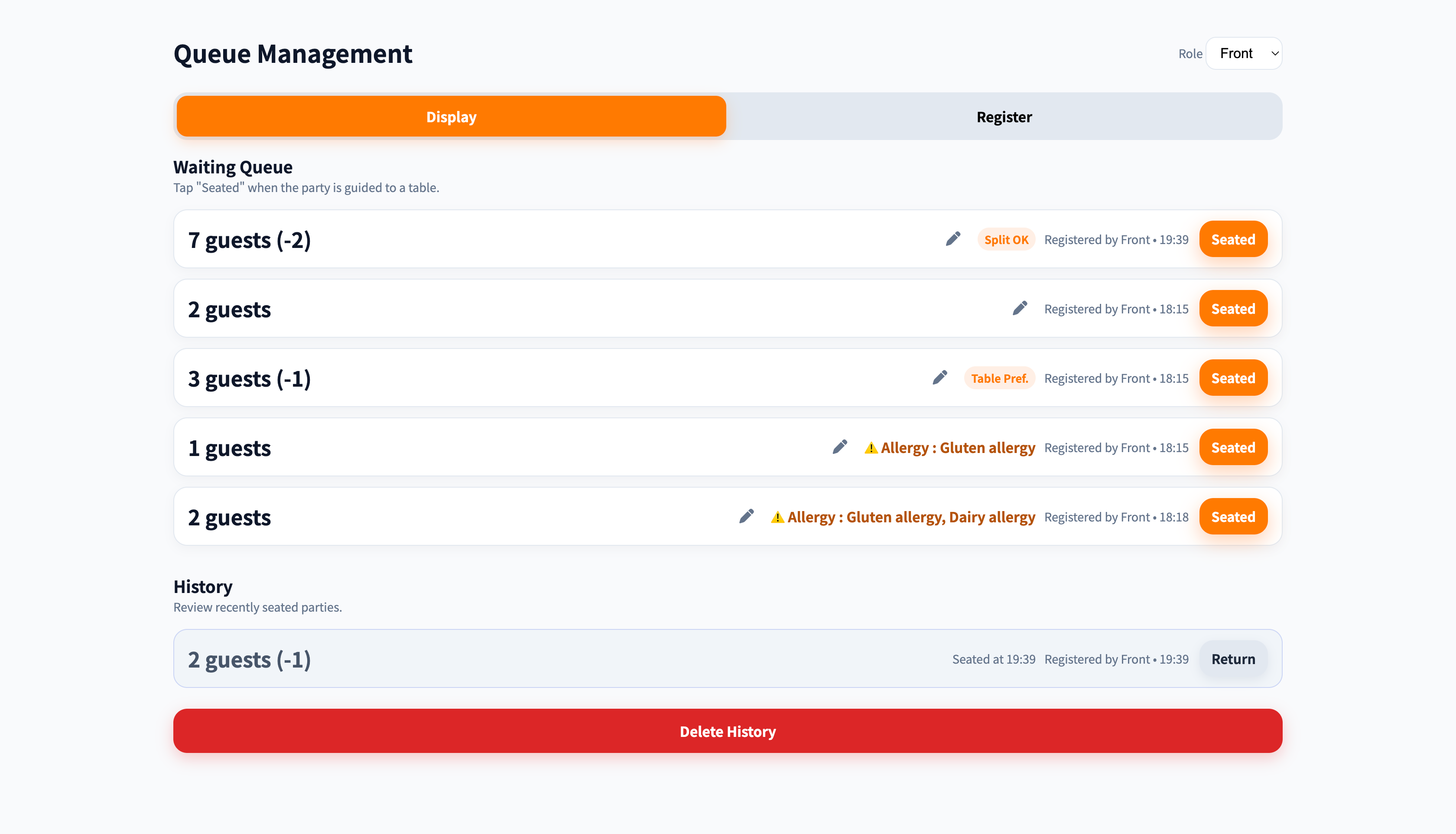queue management demo